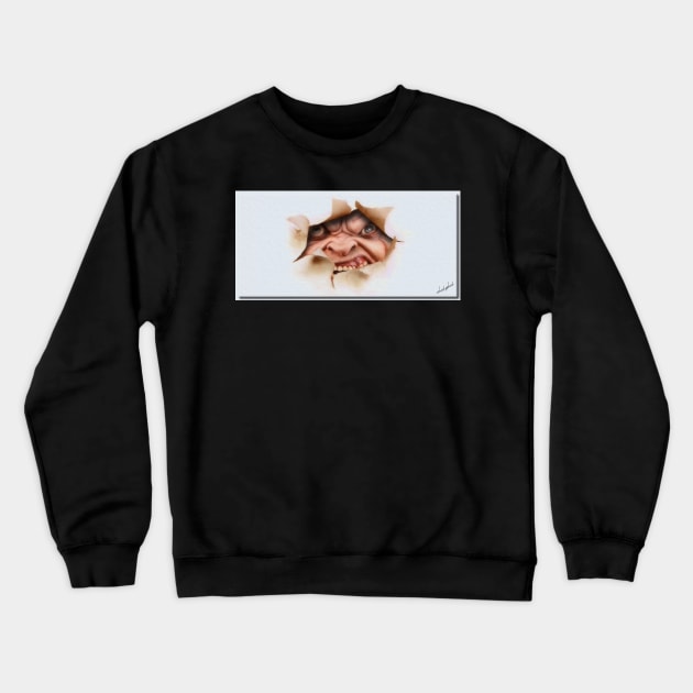 Fear Crewneck Sweatshirt by rgerhard